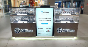 Островной магазин часов и украшений AllTime в ТМК Гринн, г. Орёл