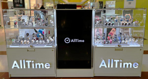 Островной магазин часов и украшений AllTime в ТЦ Аура, г. Сургут