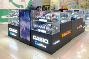 Островной магазин часов Casio AllTime в ТРЦ Торговый Квартал, г. Набережные Челны