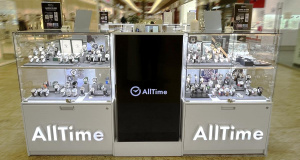 Островной магазин часов и украшений AllTime в ТЦ Мегаторг, г.  Владимир
