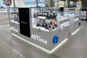 Островной магазин часов и украшений AllTime в ТРЦ Боше, г. Старый Оскол